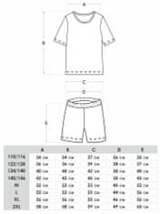 YOCLUB Yoclub Chlapecké krátké bavlněné pyžamo PIA-0037C-A110 Vícebarevné 110-116