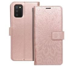 FORCELL Pouzdro MEZZO pro Samsung Galaxy A03 (SM-A035) mandala rose gold