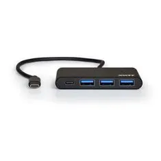 Port Designs PORT CONNECT USB-C HUB, 3x USB 3.0 + 1x USB-C, černý