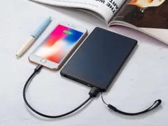 Sandberg Urban Solar Powerbank 10000 mAh, solární nabíječka, černá