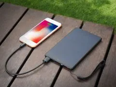 Sandberg Urban Solar Powerbank 10000 mAh, solární nabíječka, černá