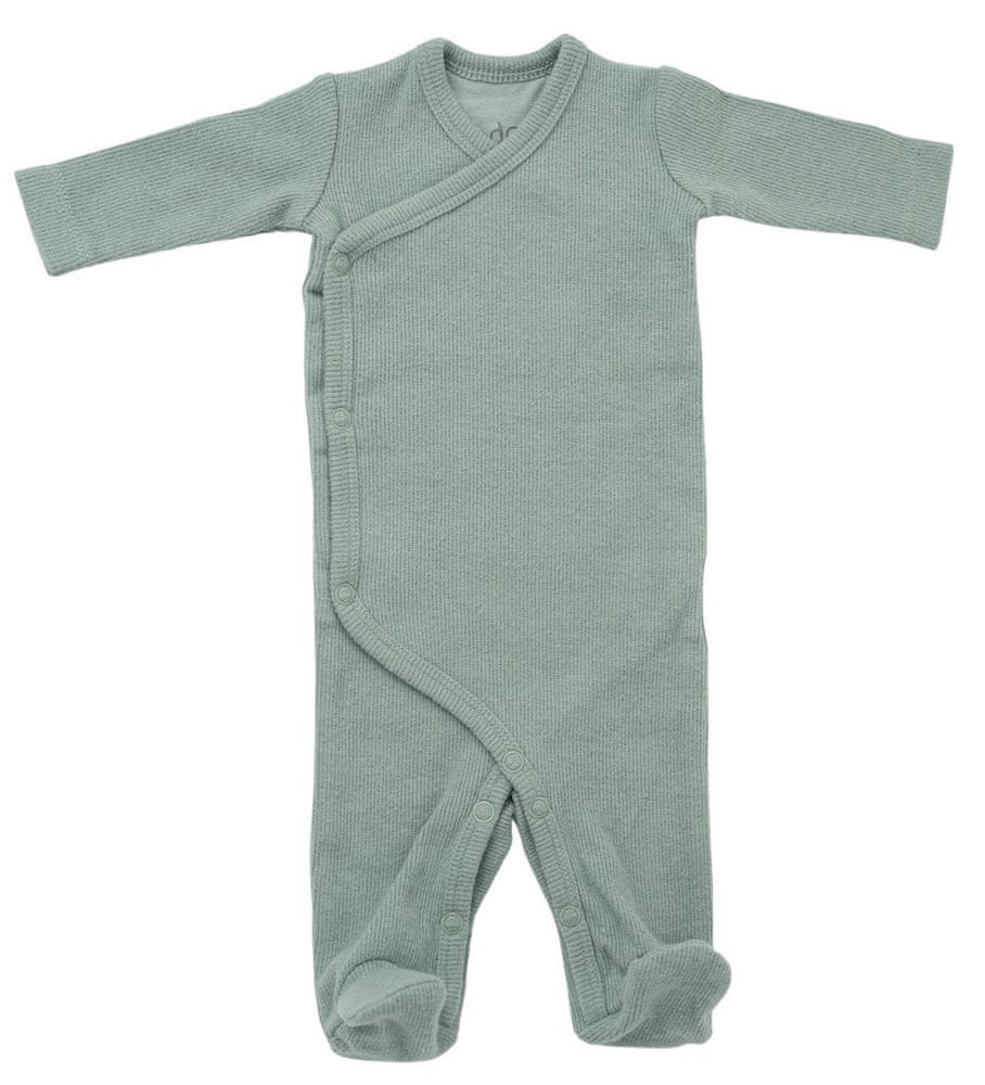 Lodger dětský kojenecký zavinovací overal Jumper Newborn Nomad Rib Basic Peppermint zelená 50