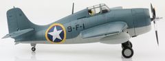 Hobby Master Hobbymaster - Grumman F4F-4 Wildcat, US NAVY, USS Ranger, VF-9 Cat o' Nines, John Raby, operace Torch, severní Afrika, 1942, 1/48