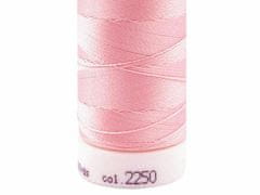 Kraftika 1ks candy pink nitě poly sheen mettler 200 m