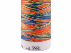 Kraftika 1ks multicolored nitě poly sheen multi mettler 200 m