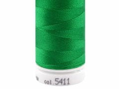 Kraftika 1ks 5411 green turmaline dark nitě poly sheen mettler 200