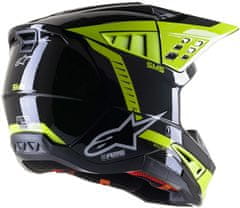 Alpinestars přilba S-M5 2022 Beam fluo černo-žluto-šedá M