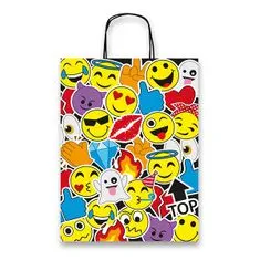 Dárková taška Emoji různé rozměry 360 x 120 x 460 mm