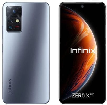  moderní mobilní dotykový telefon smartphone infinix zero x pro 5g Bluetooth wifi dlouhá výdrž skvělý fotoaparát amoled displej fm rádio 