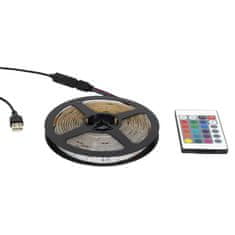 Northix LED pásek s dálkovým ovládáním - RGB - 5 metrů 