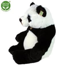 Rappa Plyšová panda sedící 46 cm ECO-FRIENDLY