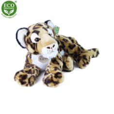 Rappa Plyšový leopard ležící 40 cm ECO-FRIENDLY