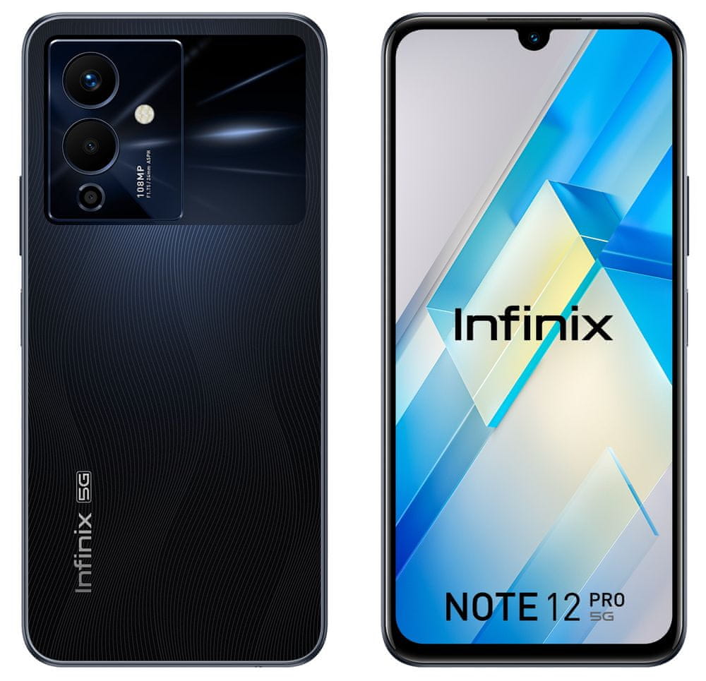 Infinix Note 12 PRO 5G 8GB/128GB Force Black