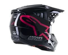 Alpinestars přilba S-M5 2022 Compass černo-růžová 2XL