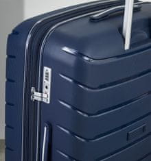 Rock Sada cestovních kufrů ROCK TR-0241/3 PP - tmavě modrá