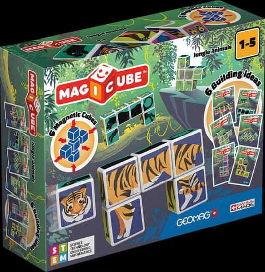 Stavebnice Magicube Zvířátka z džungle