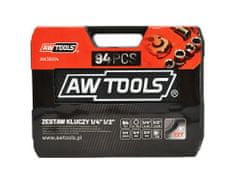 Greatstore Sada klíčů Awtools 94El 1/2" / 1/4"