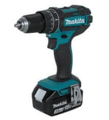 Makita Příklepová vrtačka/šroubovák 18V 62/36Nm 2 X 3,0Ah Li-Ion Makpac case Dhp482Rfj