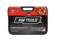 Greatstore Sada klíčů Awtools 173El 1/2"/3/8"/1/4"