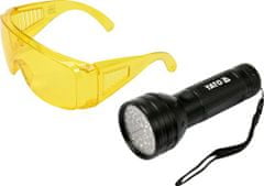 YATO YATO LATARKA UV 51 LED + OKULARY