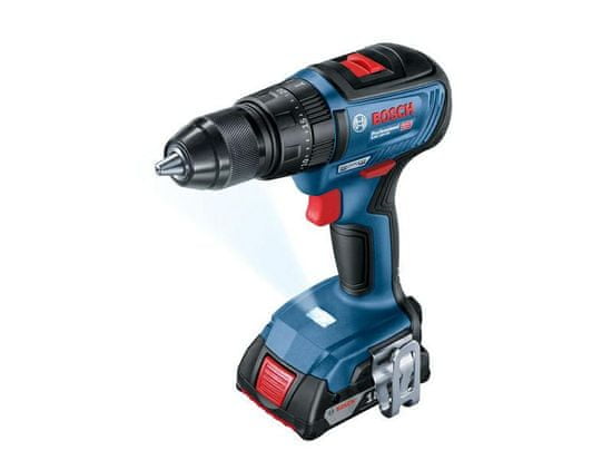 Bosch Příklepová vrtačka/šroubovák 18V 50/24Nm 2X2,0Ah Brushless Gsb 18 V-50