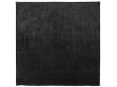 Beliani Koberec černý 200 x 200 cm Shaggy EVREN