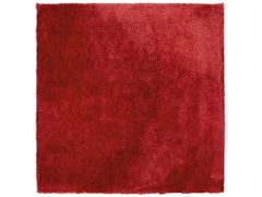 Beliani Koberec shaggy 200 x 200 cm červený EVREN