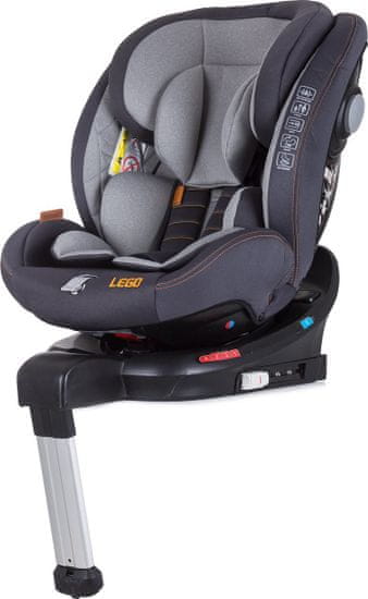 Chipolino  Autosedačka Lego otočná 360 Isofix 0-36 kg Platinum