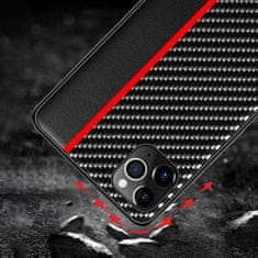 IZMAEL Pouzdro Carbon pro Xiaomi Redmi 9A/Redmi 9AT - Červená KP18087