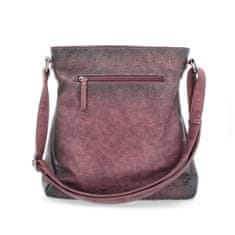 INDEE vínová kabelka crossbody 6288 BO