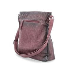 INDEE vínová kabelka crossbody 6288 BO