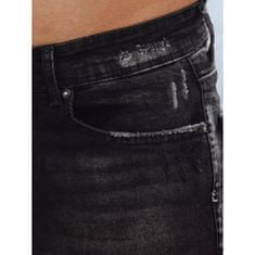 Dstreet Pánské kalhoty džínové KOHEN černé ux3830 s33