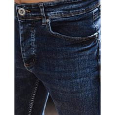Dstreet Pánské kalhoty džínové FINLEY tmavě modré ux3848 s38
