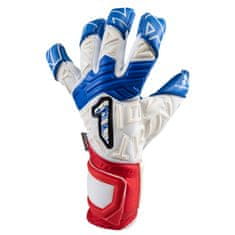 Rinat Brankářské rukavice FIERA GK PRO bílá/modrá/červená Velikost rukavic: 8