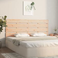 Greatstore Čelo postele 135 x 3 x 80 cm masivní borovice