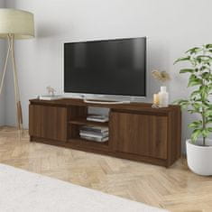 Vidaxl TV skříňka hnědý dub 120 x 30 x 35,5 cm kompozitní dřevo