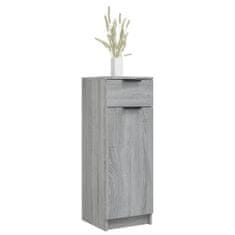Greatstore Koupelnová skříňka šedá sonoma 32 x 34 x 90 cm kompozitní dřevo