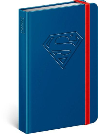 Presco Group NOTIQUE Notes Superman – Logo, linkovaný, 11 x 16 cm
