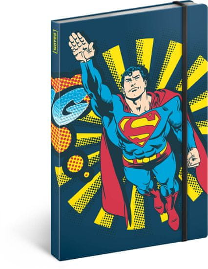 Presco Group NOTIQUE Notes Superman – Bang, linkovaný, 13 x 21 cm