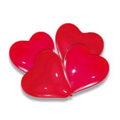 Amscan Nafukovací balónky - srdce 4 ks