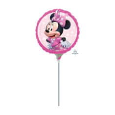 Amscan Fóliový party balónek kulatý Minnie Mouse Forever