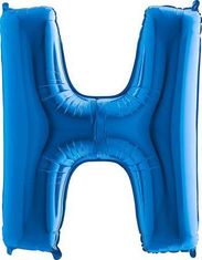 Grabo Nafukovací balónek písmeno H modré 102 cm -