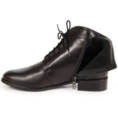 Dámské černé kožené boty Dolce Pietro velikost 39