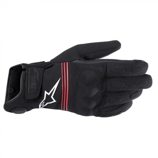 Alpinestars rukavice HT-3 HEAT TECH Drystar černo-bílo-červené