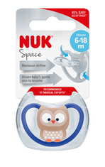 Nuk Dudlík silikonový Space V2 (6-18m) 1ks