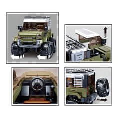 Sluban Model Bricks M38-B1015 Anglické SUV Attacker