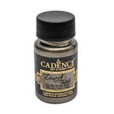 Cadence Metalická barva na textil Dora Textile - antracit / 50 ml