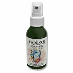 Cadence Barvy na textil Your Fashion 100 ml, tmavě zelená