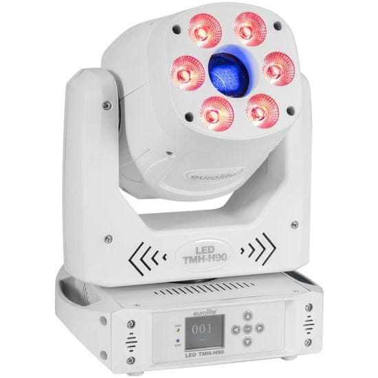 Eurolite LED TMH-H90 Hybrid Moving-Head Spot/Wash COB bílá