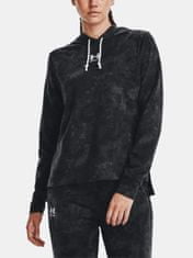 Under Armour Mikina Rival Terry Print Hoodie-BLK XL